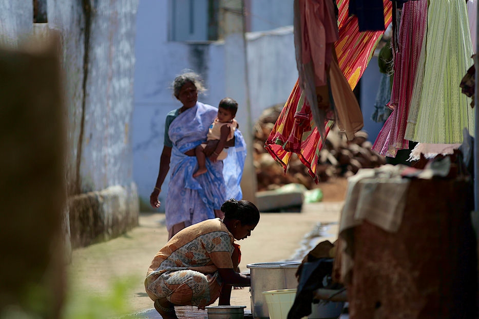 Village indien photo stock éditorial. Image du village - 25131198